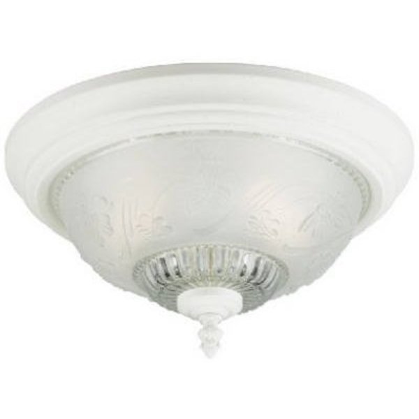 Westinghouse 2 LGT WHT Ceil Fixture 66162